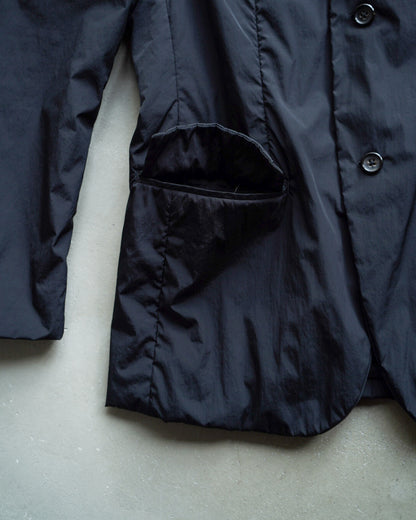 JIL SANDER nylon 3 button tailored jacket