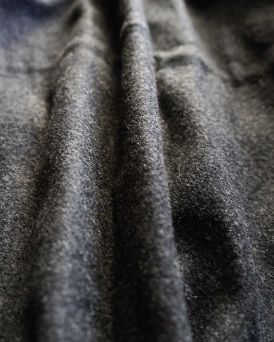 90s GRIND acrylic wool shawl collar design jacket