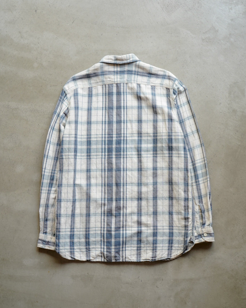 Ralph Lauren "RRL" Blue Check Work Shirt