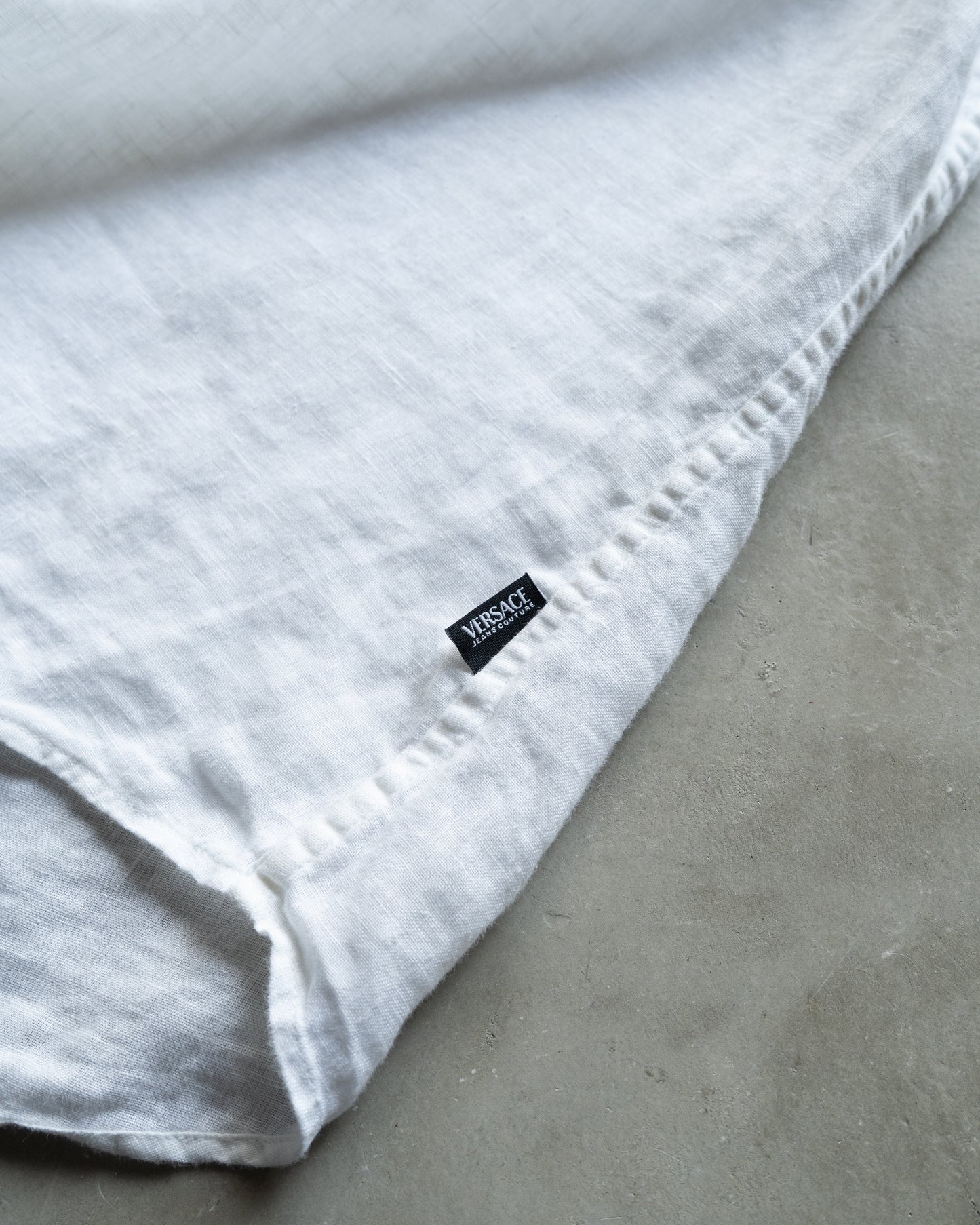 versace linen short sleeve shirts