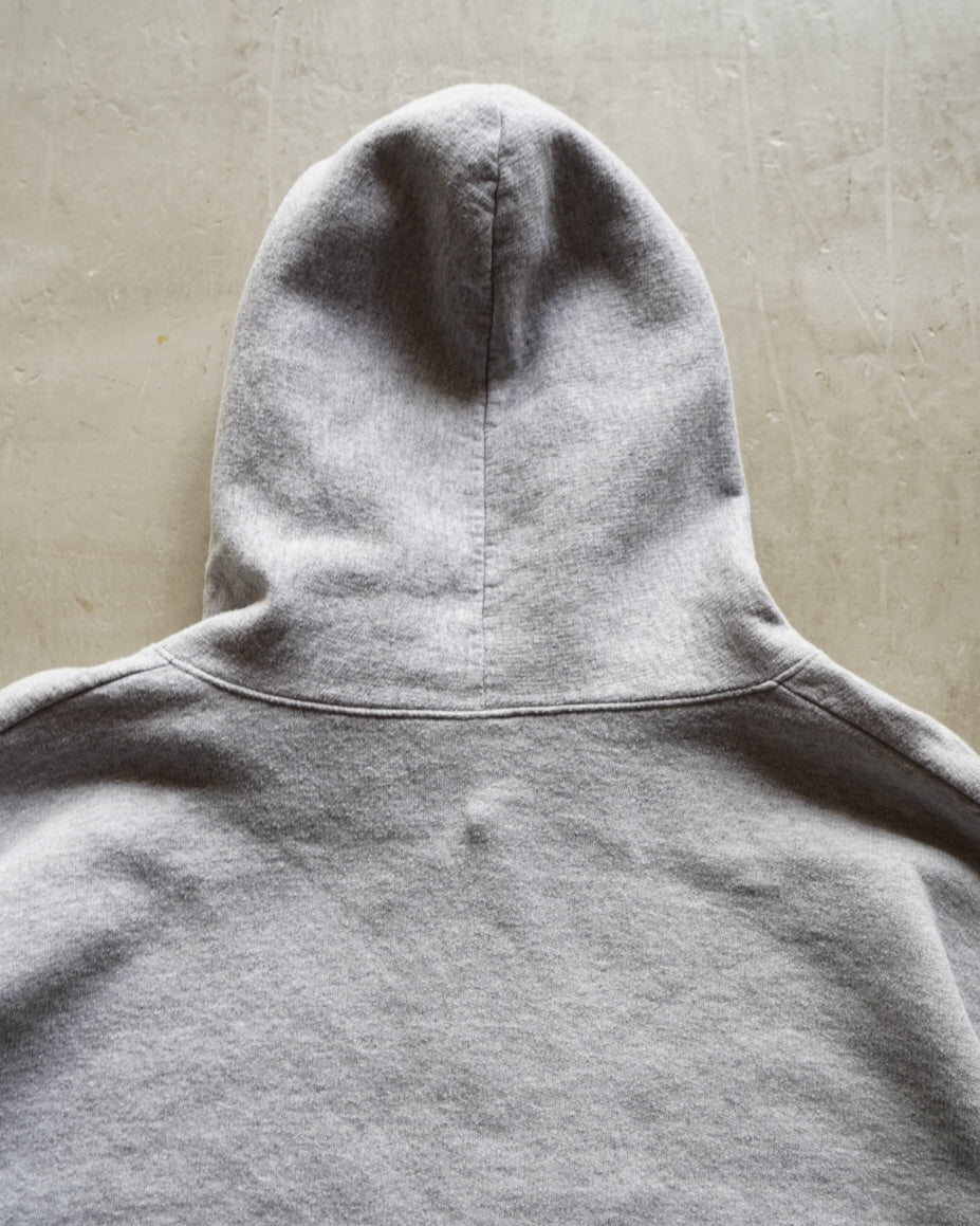 Hanes EcoSmart gray pullover zip-up foodie