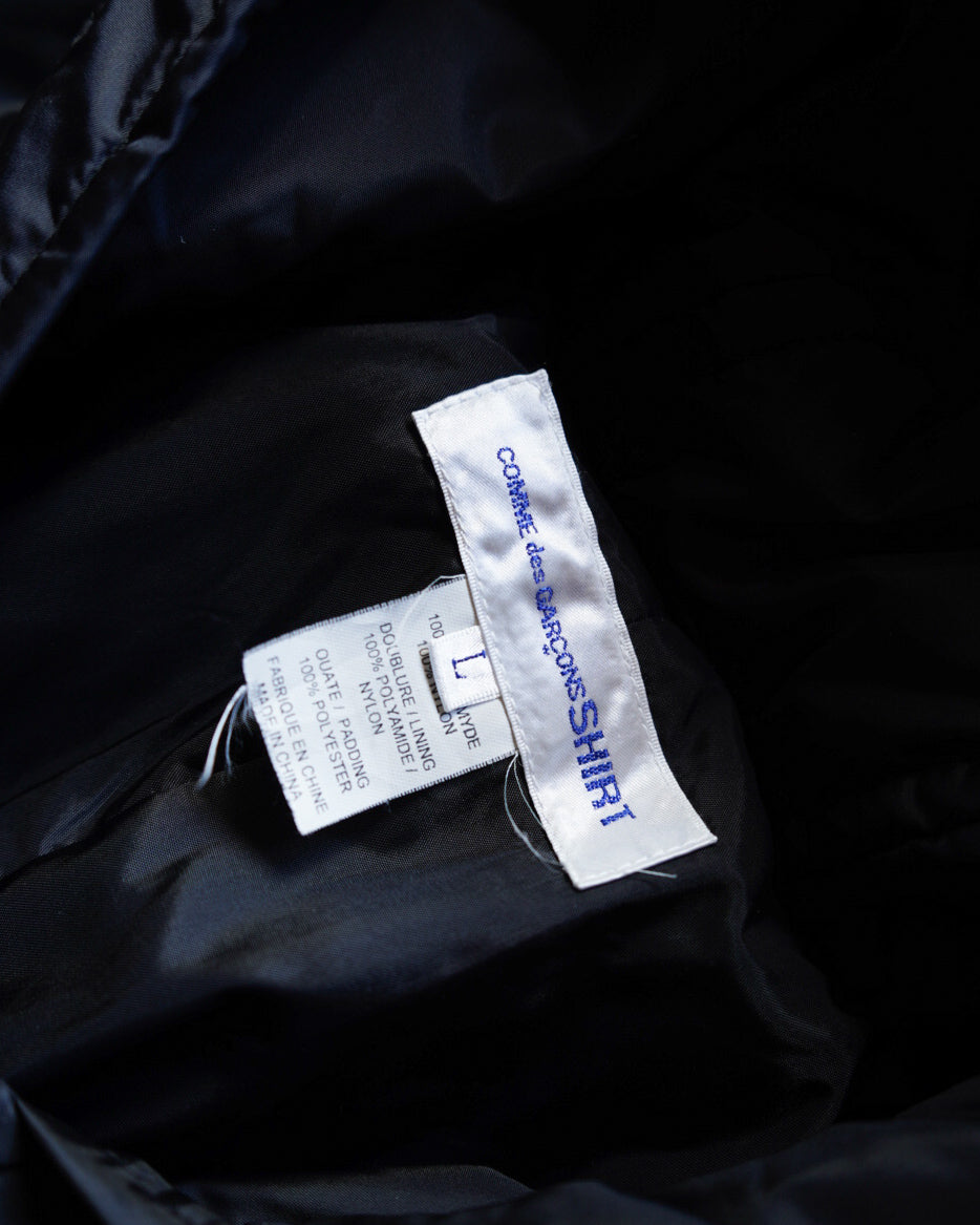 COMME des GARCONS SHIRT nylon duffle coat