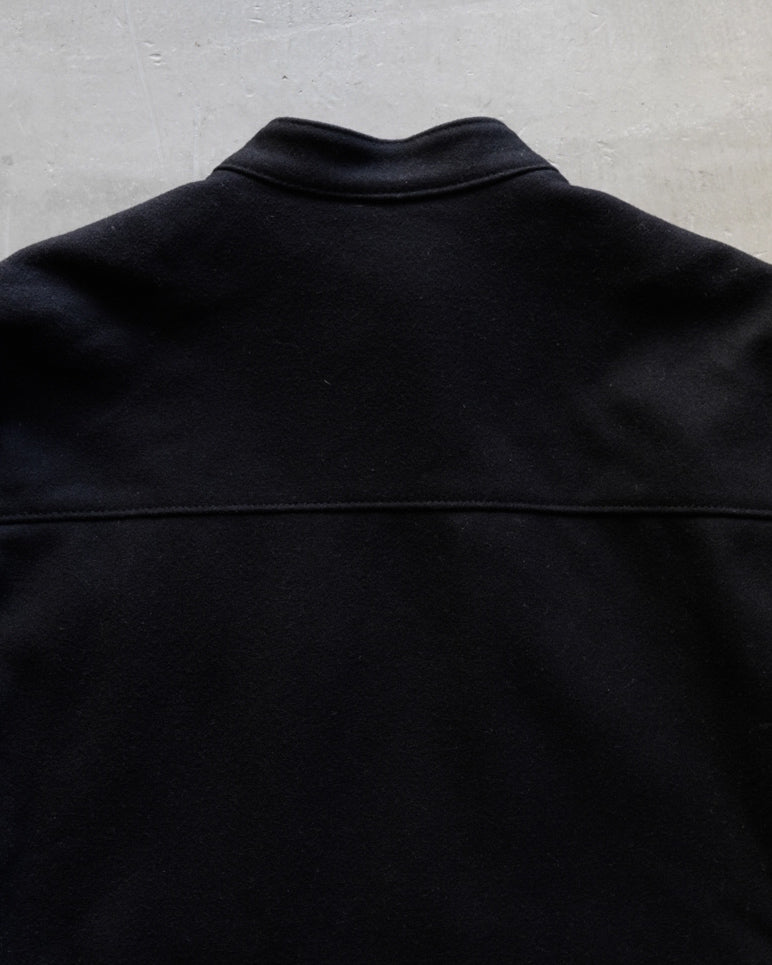 GAP melton wool stand collar zipup jacket