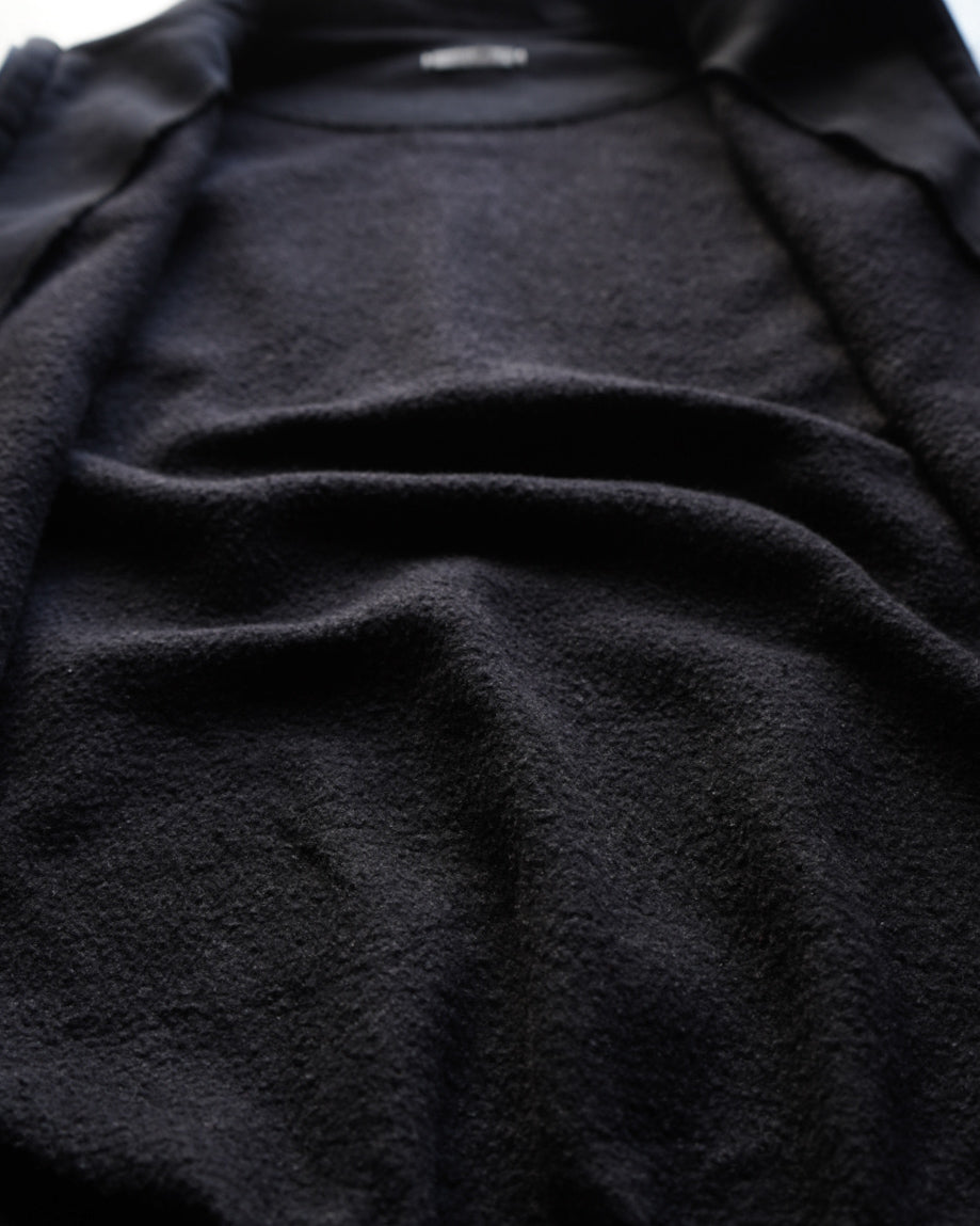 TRIKOPEN stand collar zip up vest