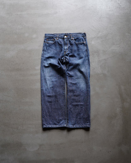 COMME des GARÇONS HOMME  straight silhouette denim pants
