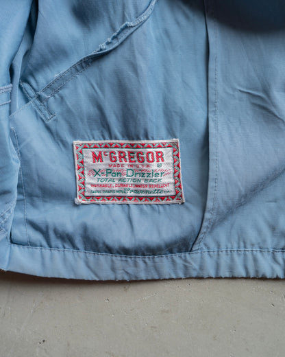40's "McGREGOR" light blue drizzler Sport jacket
