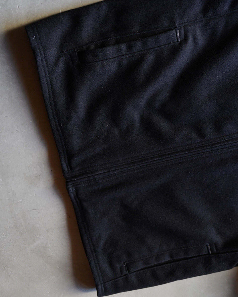 GAP melton wool stand collar zipup jacket