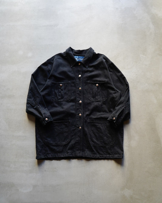 AVENUE BLUES cotton over shirt jacket