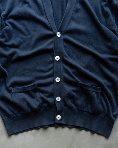 Ralph Lauren cotton design cardigan "made in Great Britain"