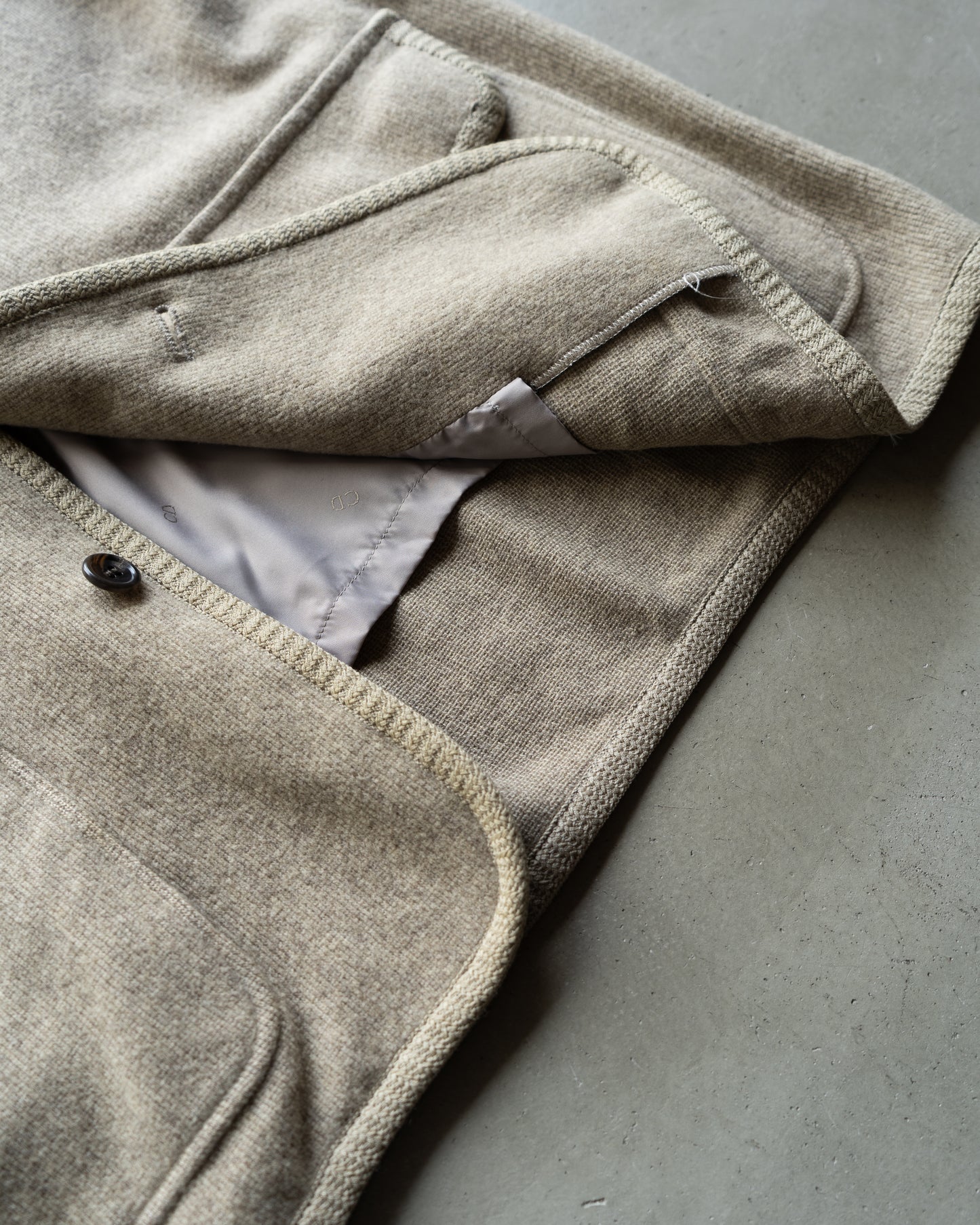 Christian Dior wool tyrolean design short coat