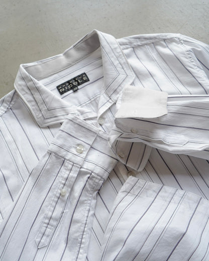MONSIEUR NICOLE stripe design L/S shirt