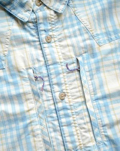 Patagonia plaid check pattern "Sun Stretch Long sleeve shirt"