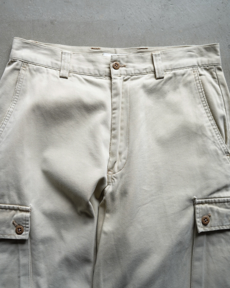 90〜00s old GAP cotton cargo pocket design pants