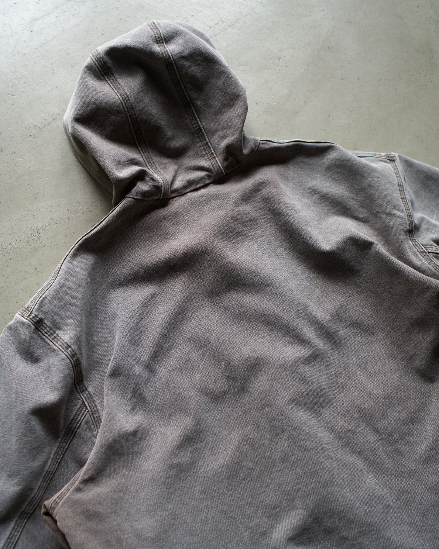 Carhatt Faded Destroyed Active Parka Jacket