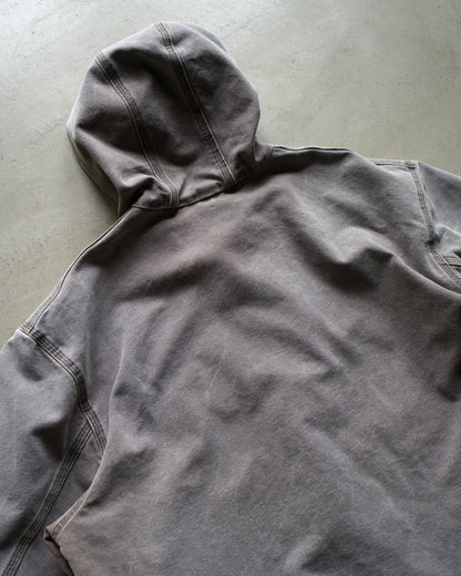 Carhatt Faded Destroyed Active Parka Jacket