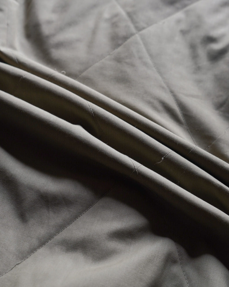 SPORTS MAN quilting switching knit rib zip jacket