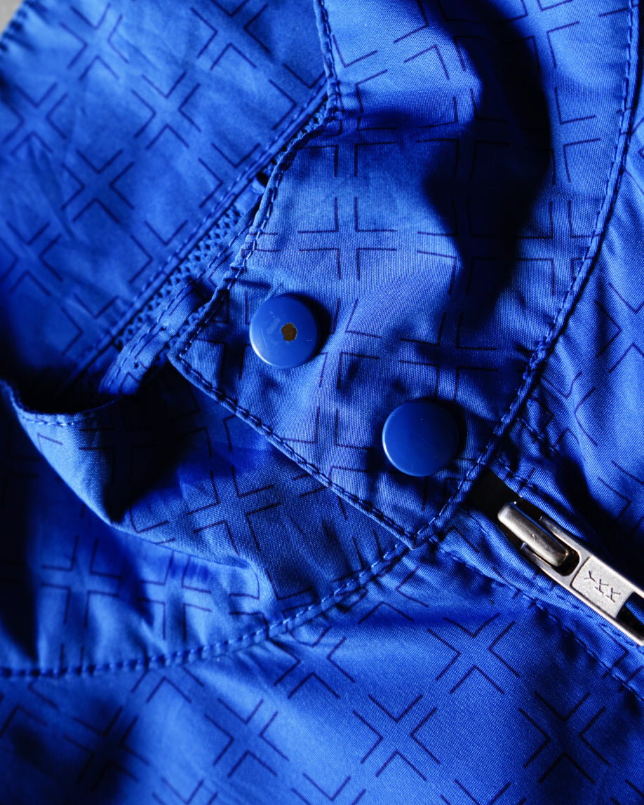 old stussy all pattern track nylon jacket