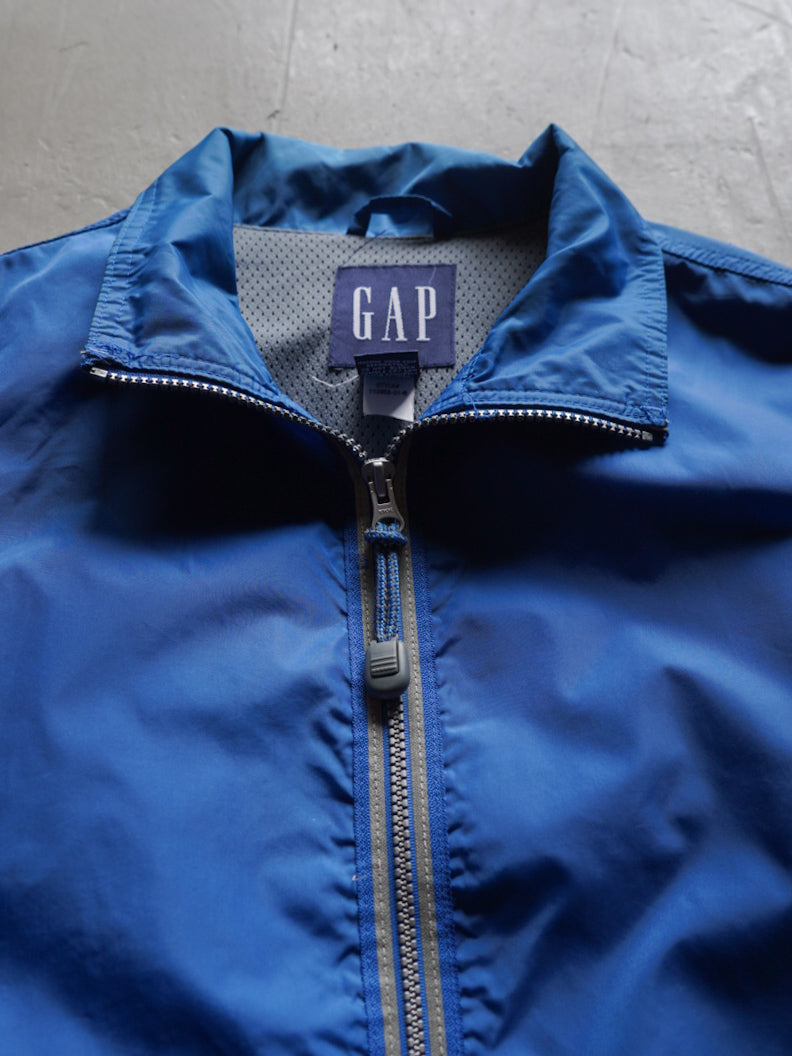 00s OLD GAP nylon zip-up jacket