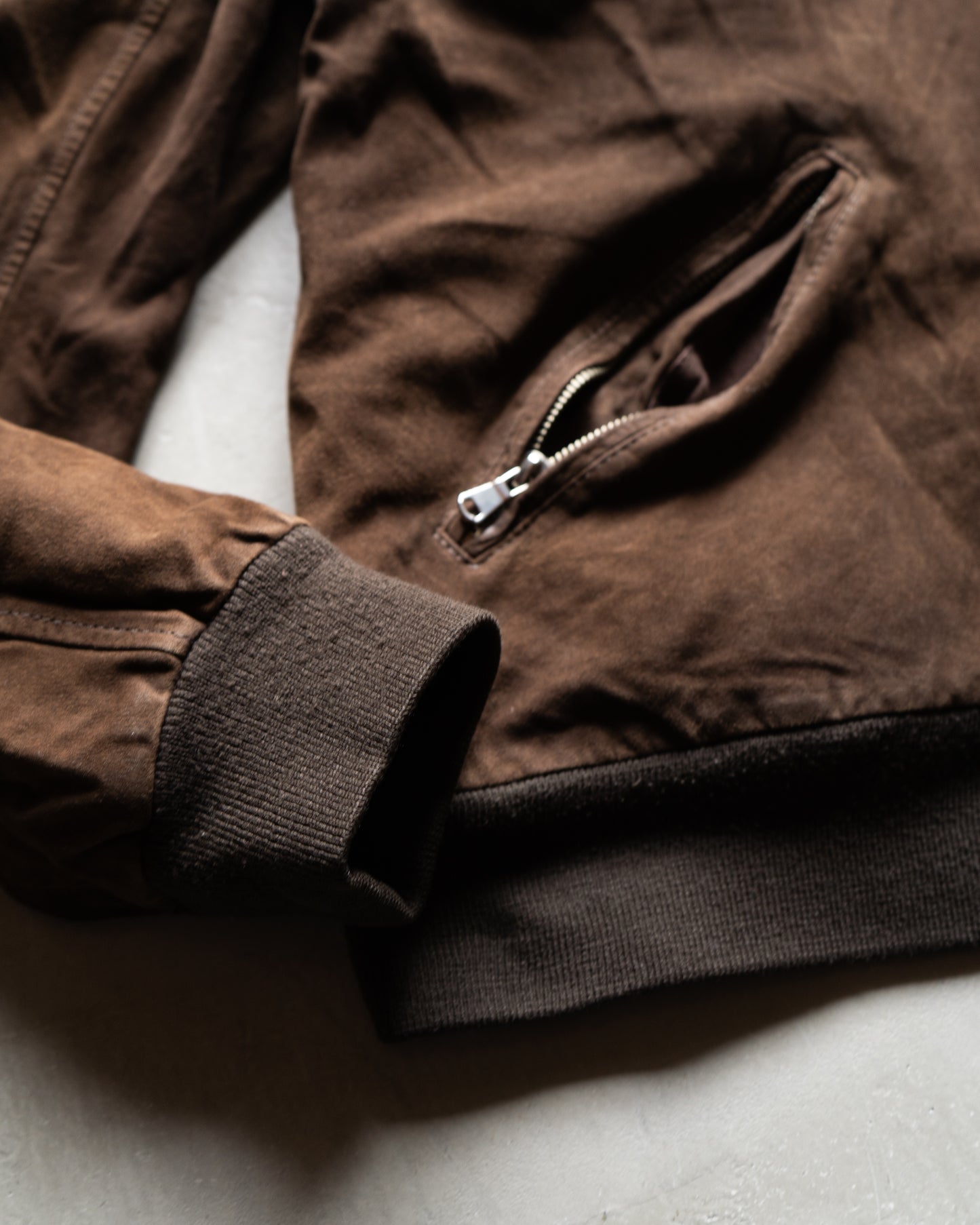 DESIREE suede leather jacket