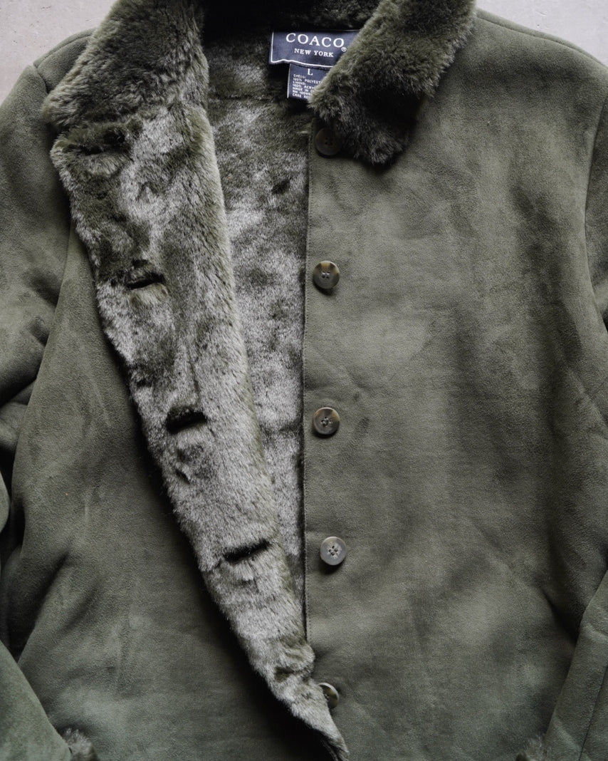 "ladies"COACO New York Faux Shearling fur Jacket