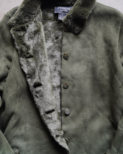 "ladies"COACO New York Faux Shearling fur Jacket