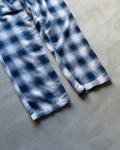 Ralph Lauren ombre check cotton easy pants