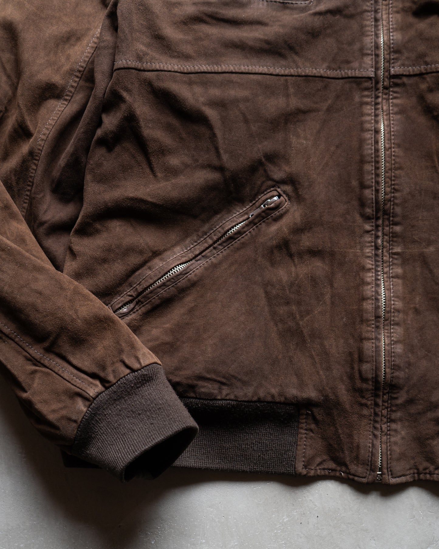 DESIREE suede leather jacket