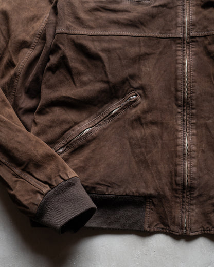 DESIREE suede leather jacket