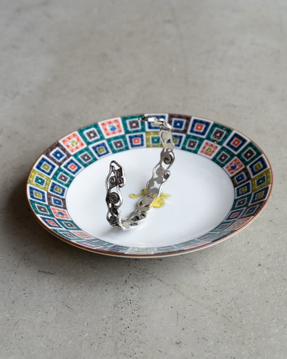 DICT×IRO "Kutaniyaki" design silver 925 bangle