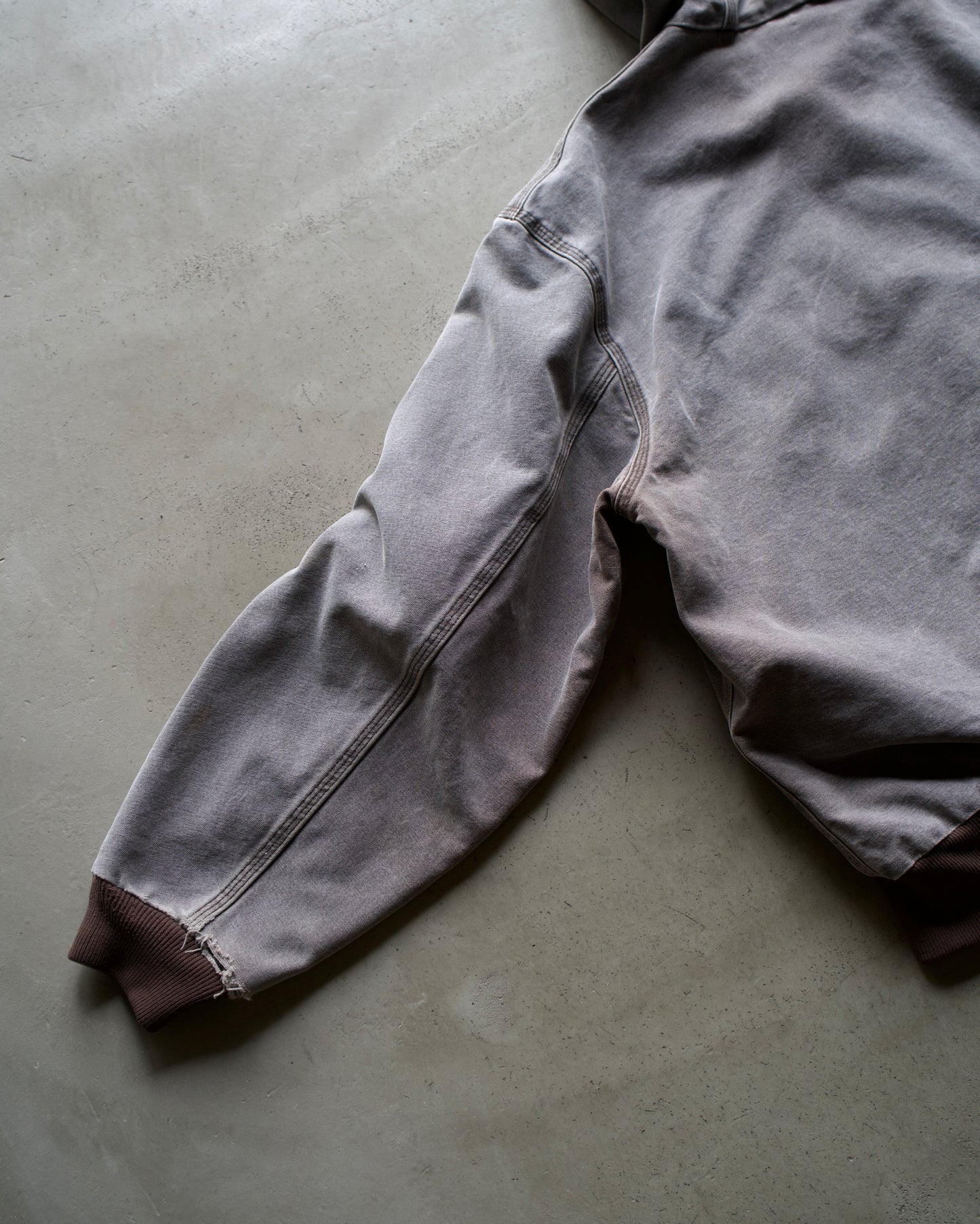 Carhatt Faded Destroyed Active Parka Jacket