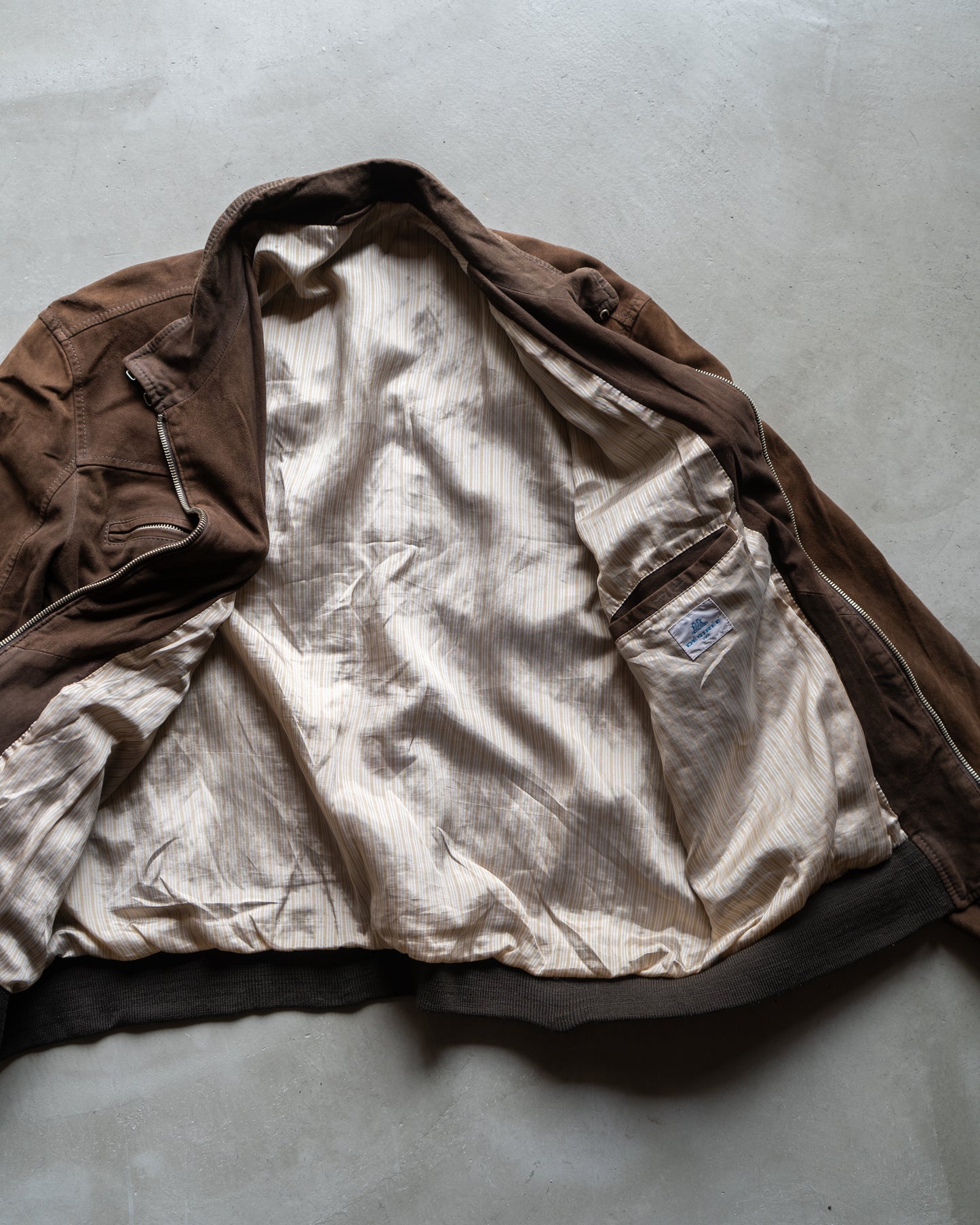 DESIREE suede leather jacket