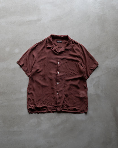 AD2002 comme des garçons homme plus see through s/s shirts
