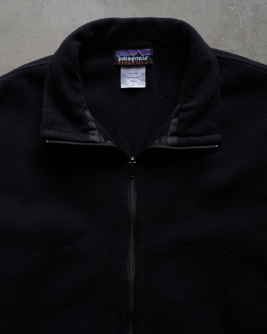 Patagonia synchilla fleece full zip jacket