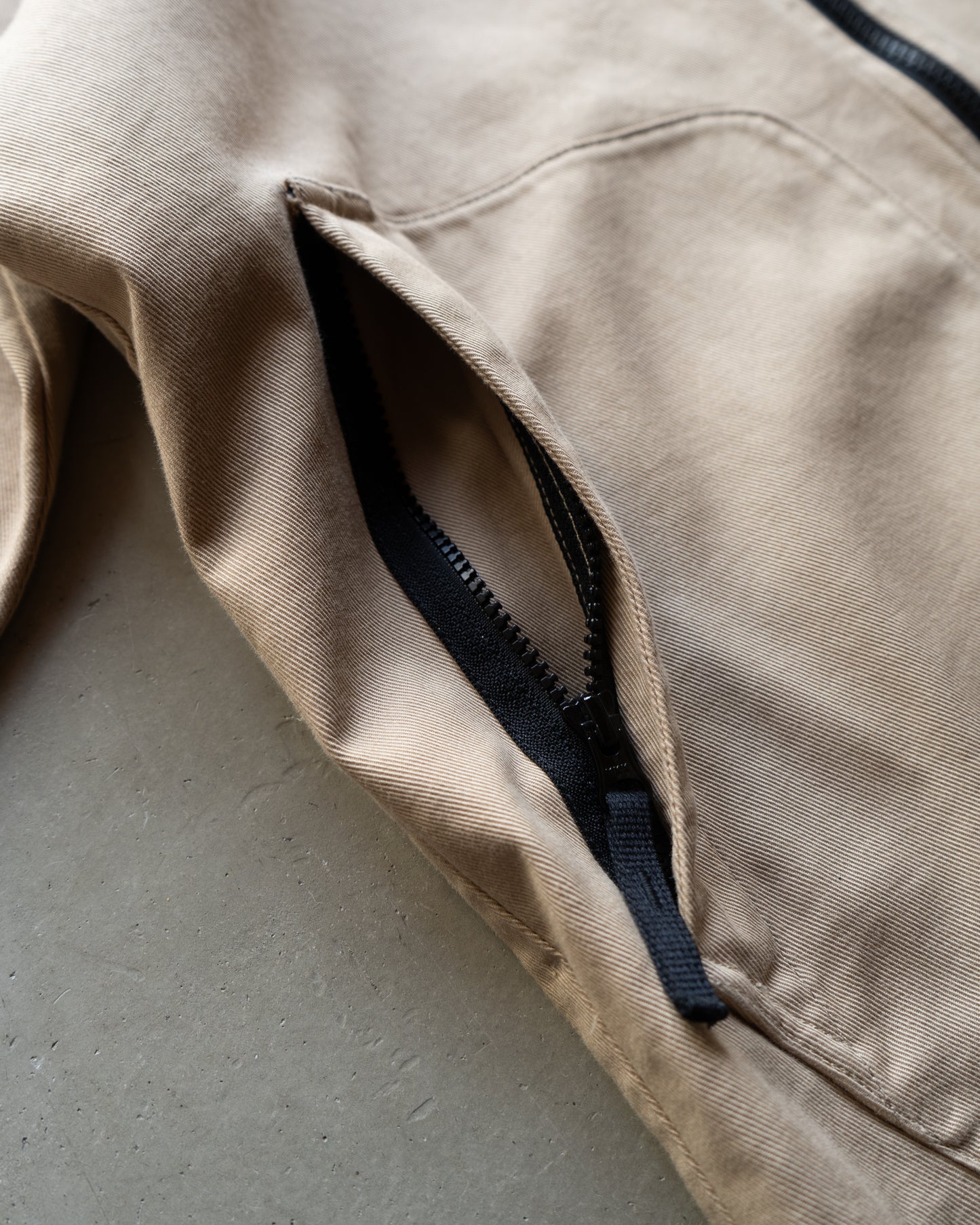 STONE ISLAND double zip work jacket