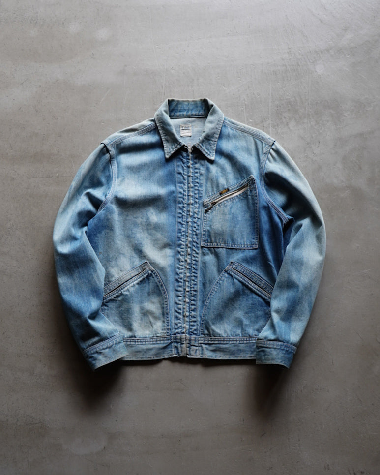 70s Lee 91-B Denim Work Jacket