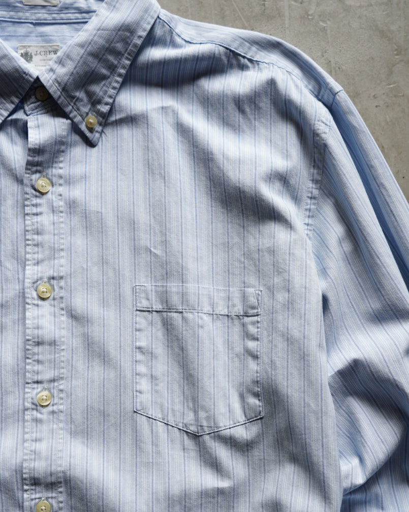 J.CREW stripe design cotton shirt