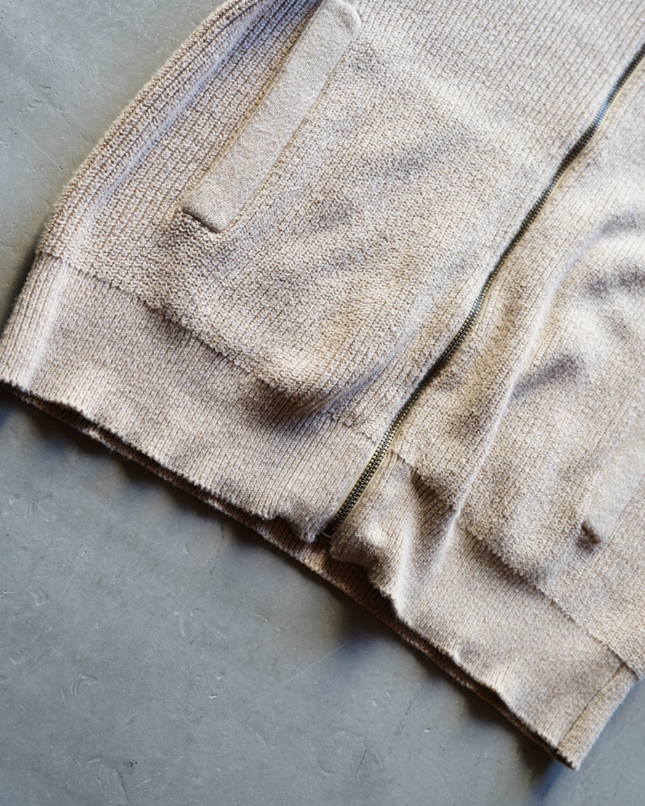 BANANA REPUBLIC Driver's Zip Up cotton Knit