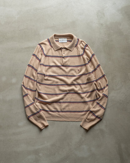 Christian Dior acrylic wool polo knit
