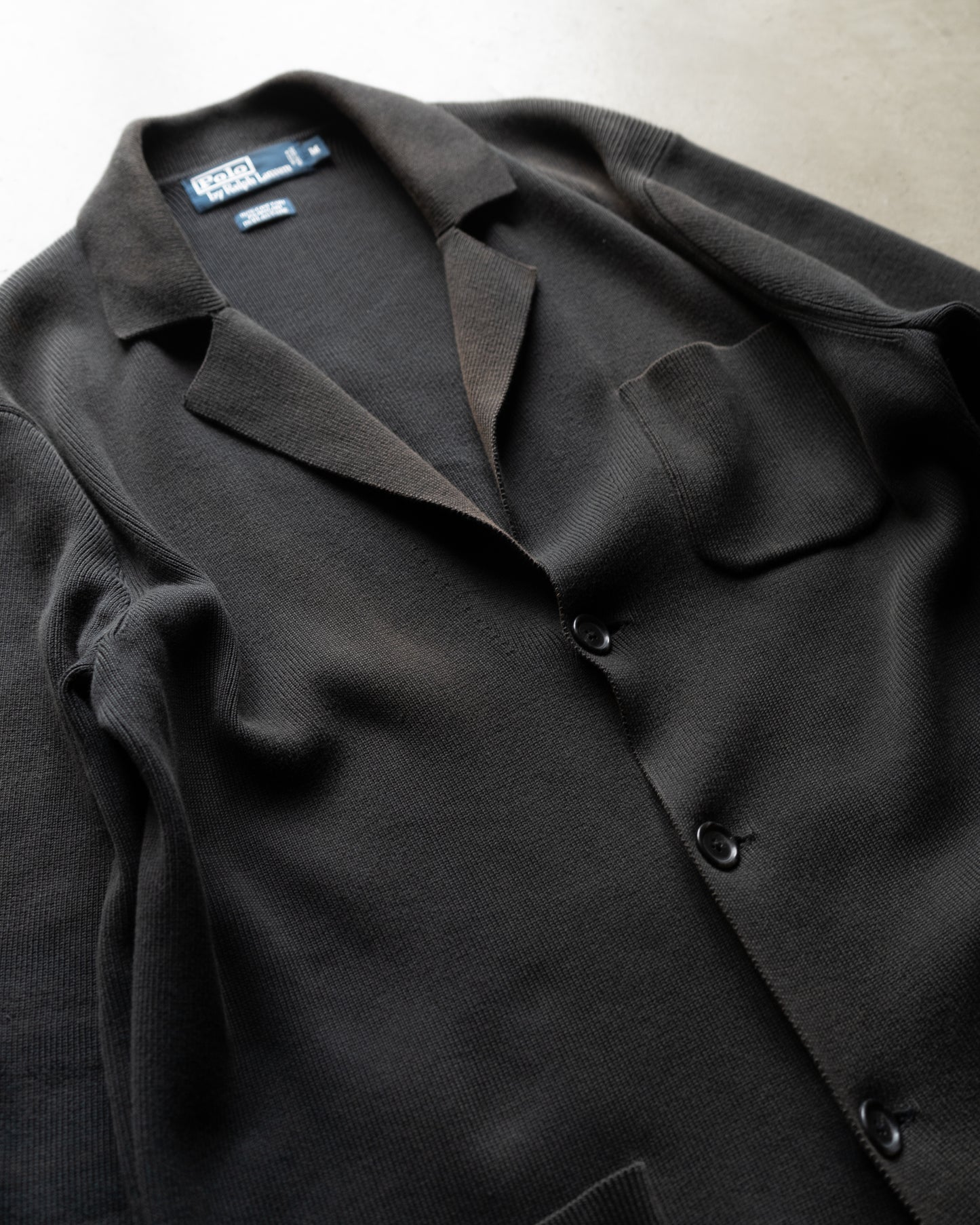 Ralph Lauren cotton rib sunfaded design tailored jacket