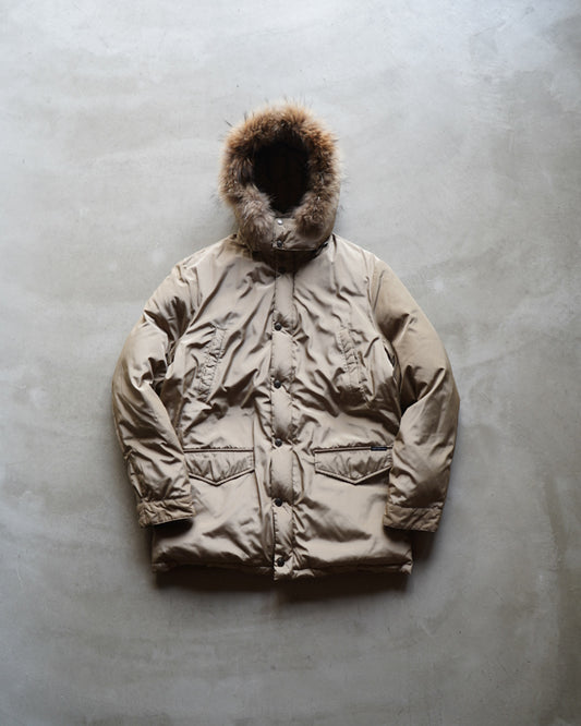 Calvin Klein Faux Fur Trim Down Parka