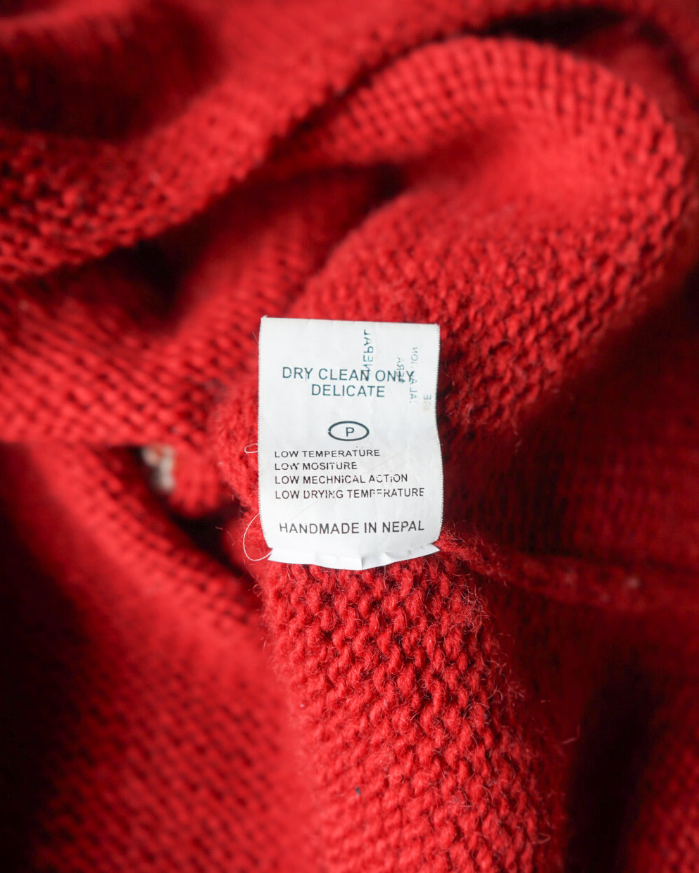 PACHMAMA flower pattern hand knitting ecuador knit