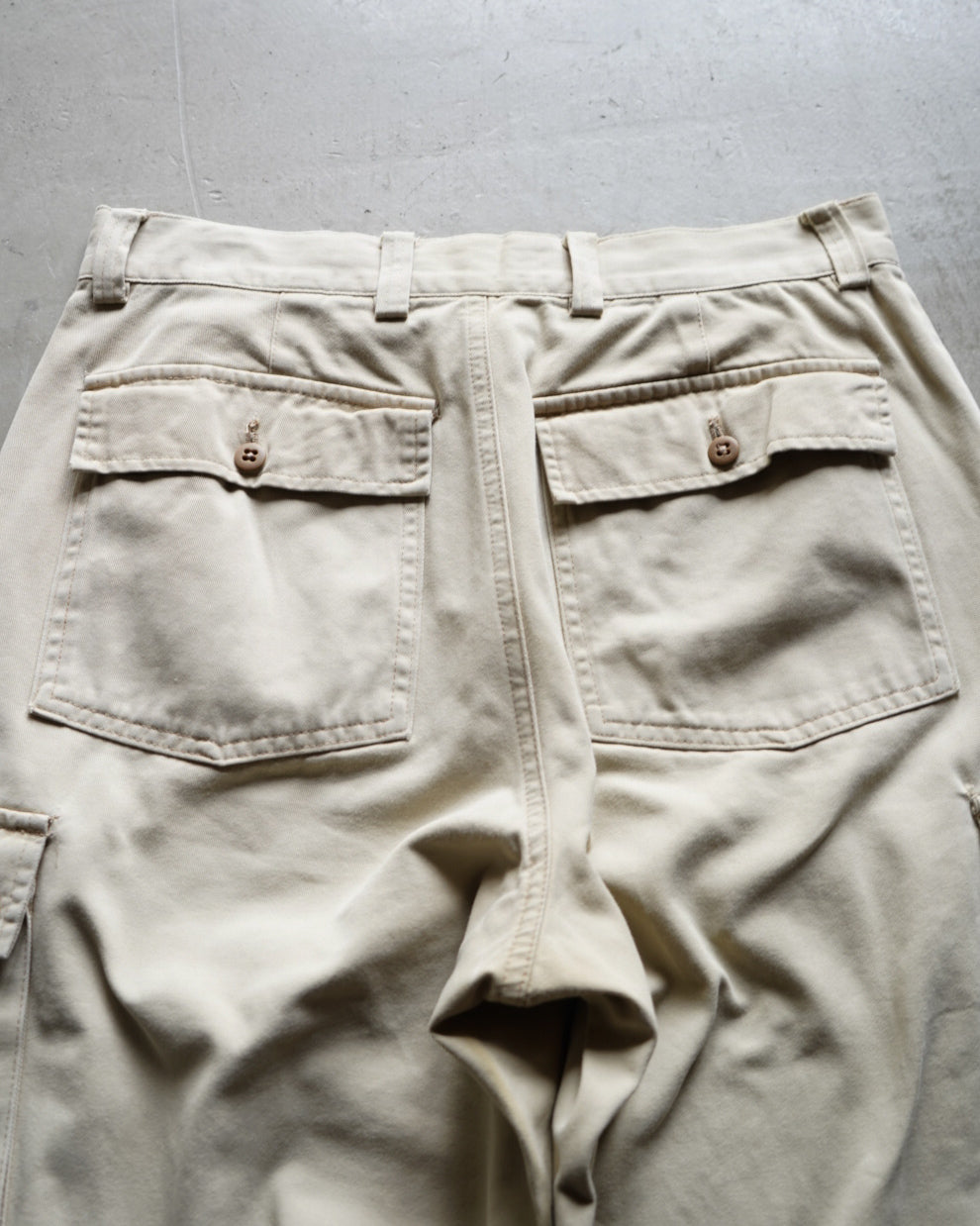 90〜00s old GAP cotton cargo pocket design pants