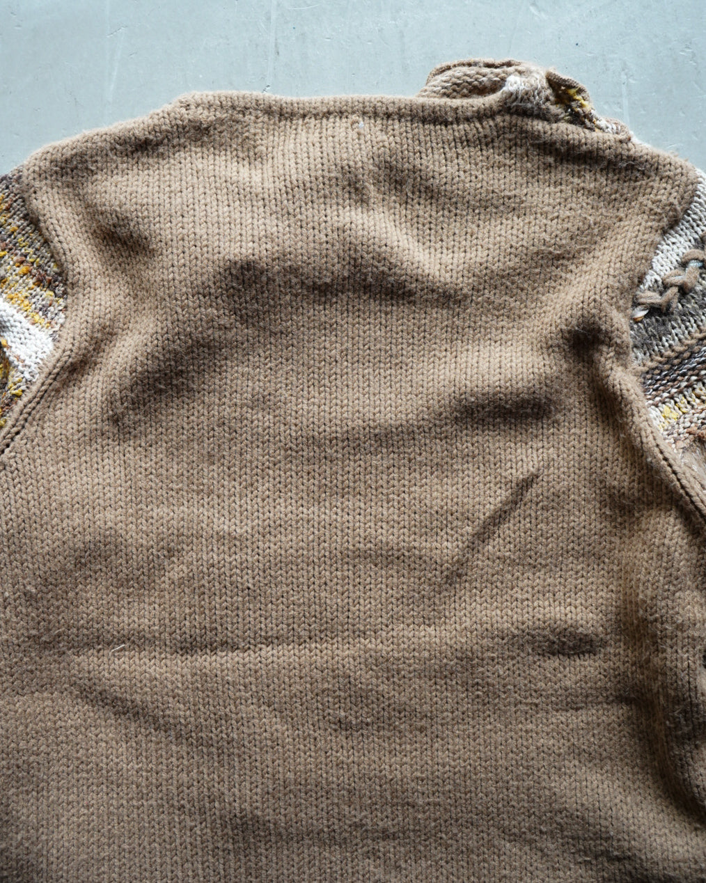 "ladies" Multi Pattern Knit Cardigan