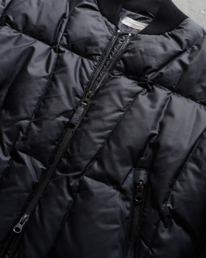 00s JIL SANDER bomber type down jacket