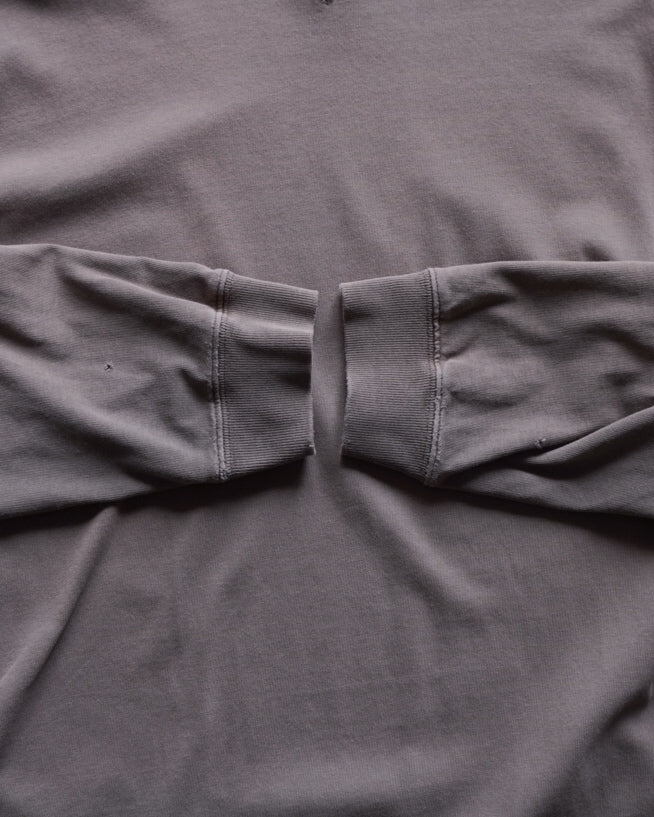 wool rich cotton sweat design long t-shirt