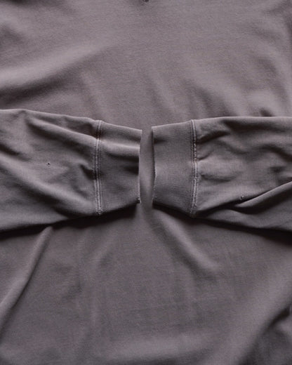 wool rich cotton sweat design long t-shirt