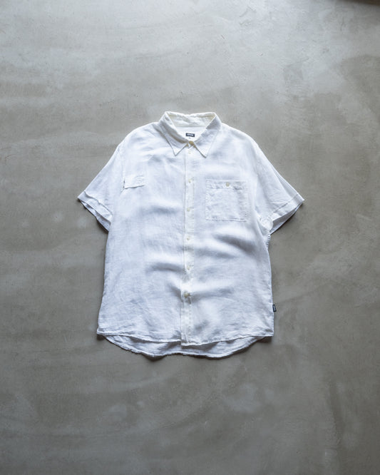versace linen short sleeve shirts