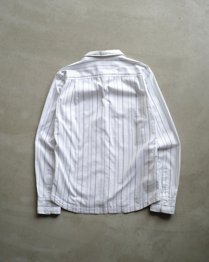 MONSIEUR NICOLE stripe design L/S shirt
