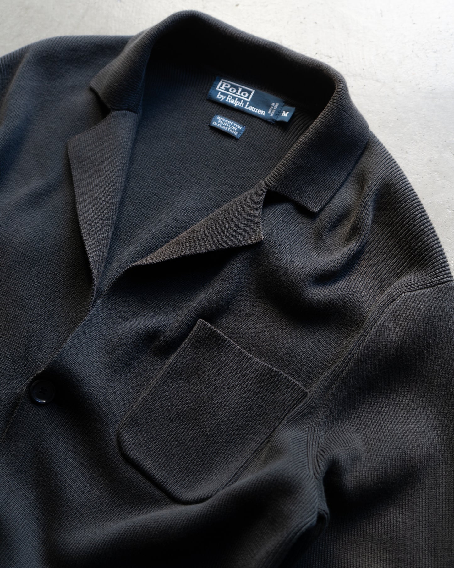 Ralph Lauren cotton rib sunfaded design tailored jacket