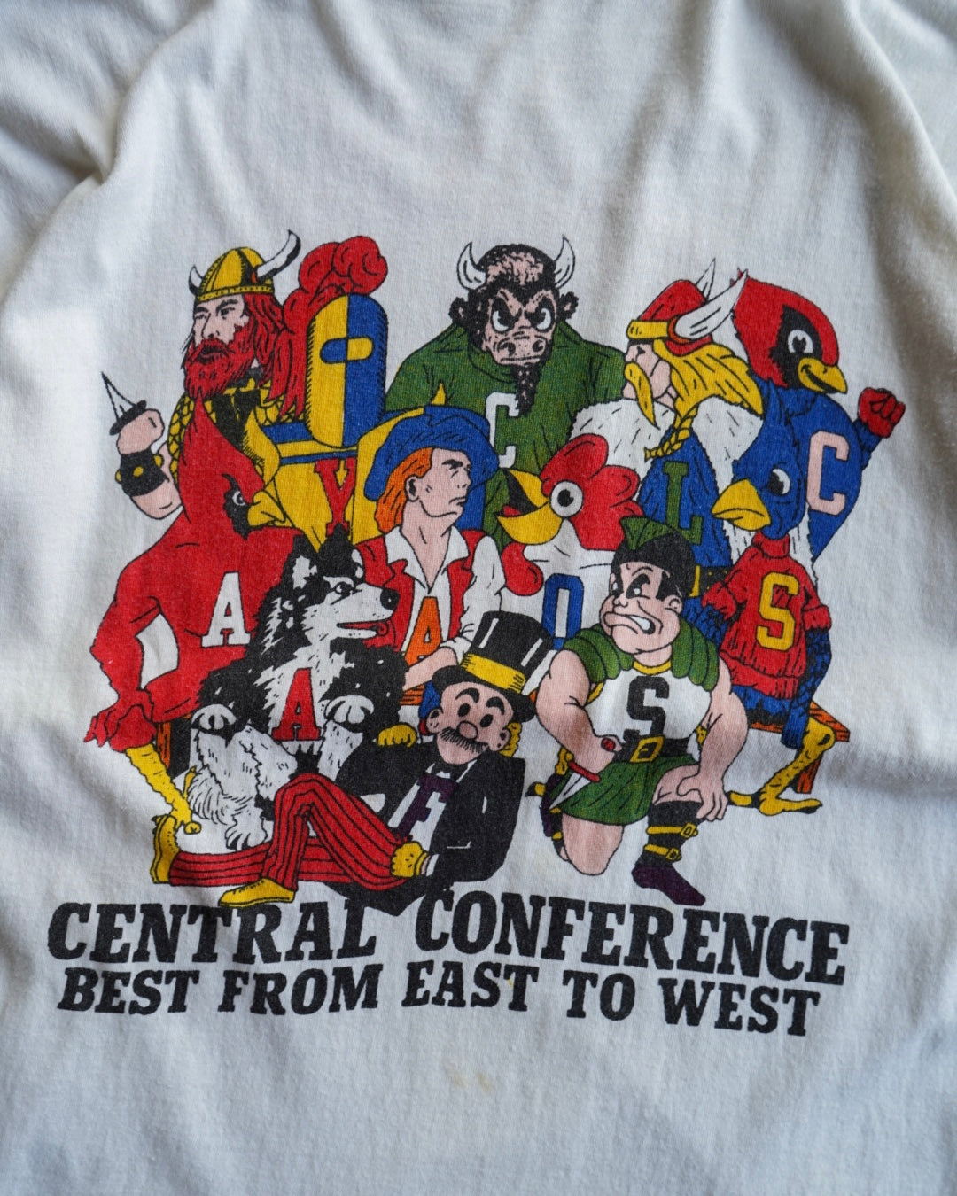 "Central Conference"Character Print tee